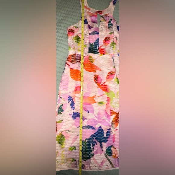 Trina Turk Sylvia. Vibrant water color print dress. Size 8. EUC worn once. - Picture 11 of 12